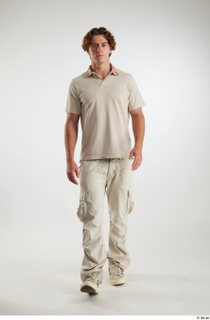 Lyle  1 beige cargo pants beige polo t shirt…